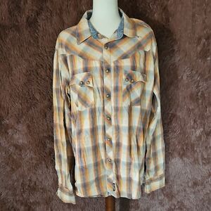 Wrangler Retro Plaid Snap-Up Shirt